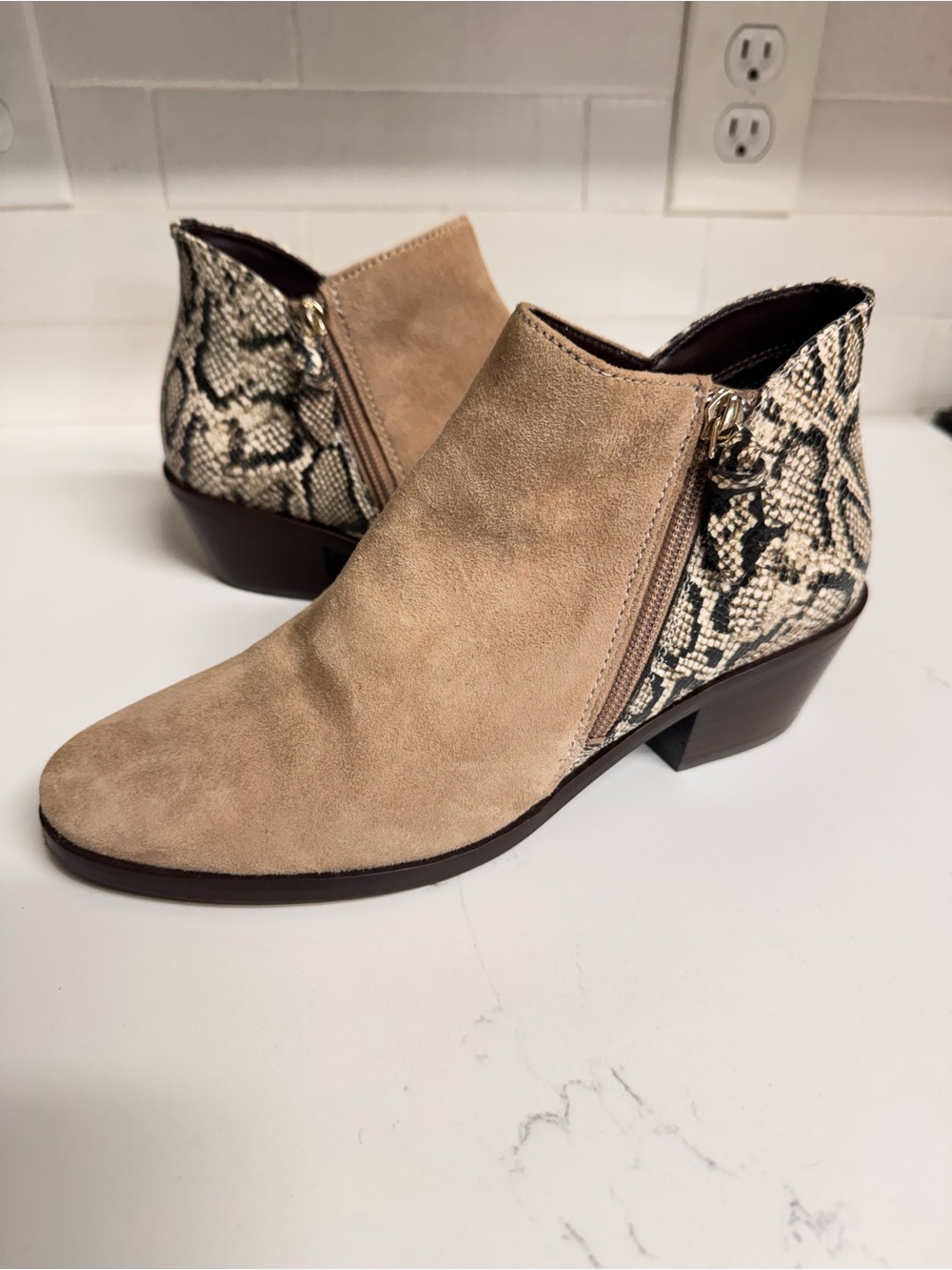 Cole Haan Gracy Grandseries Leather Bootie - Size 8